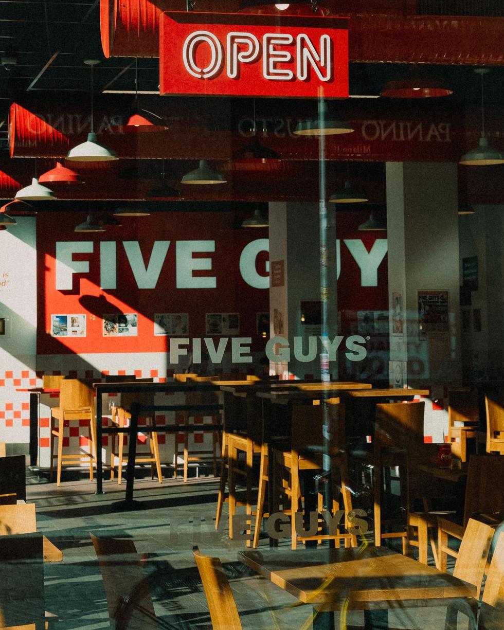 The storefront on the corner